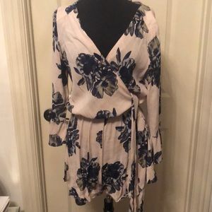 Free People floral romper